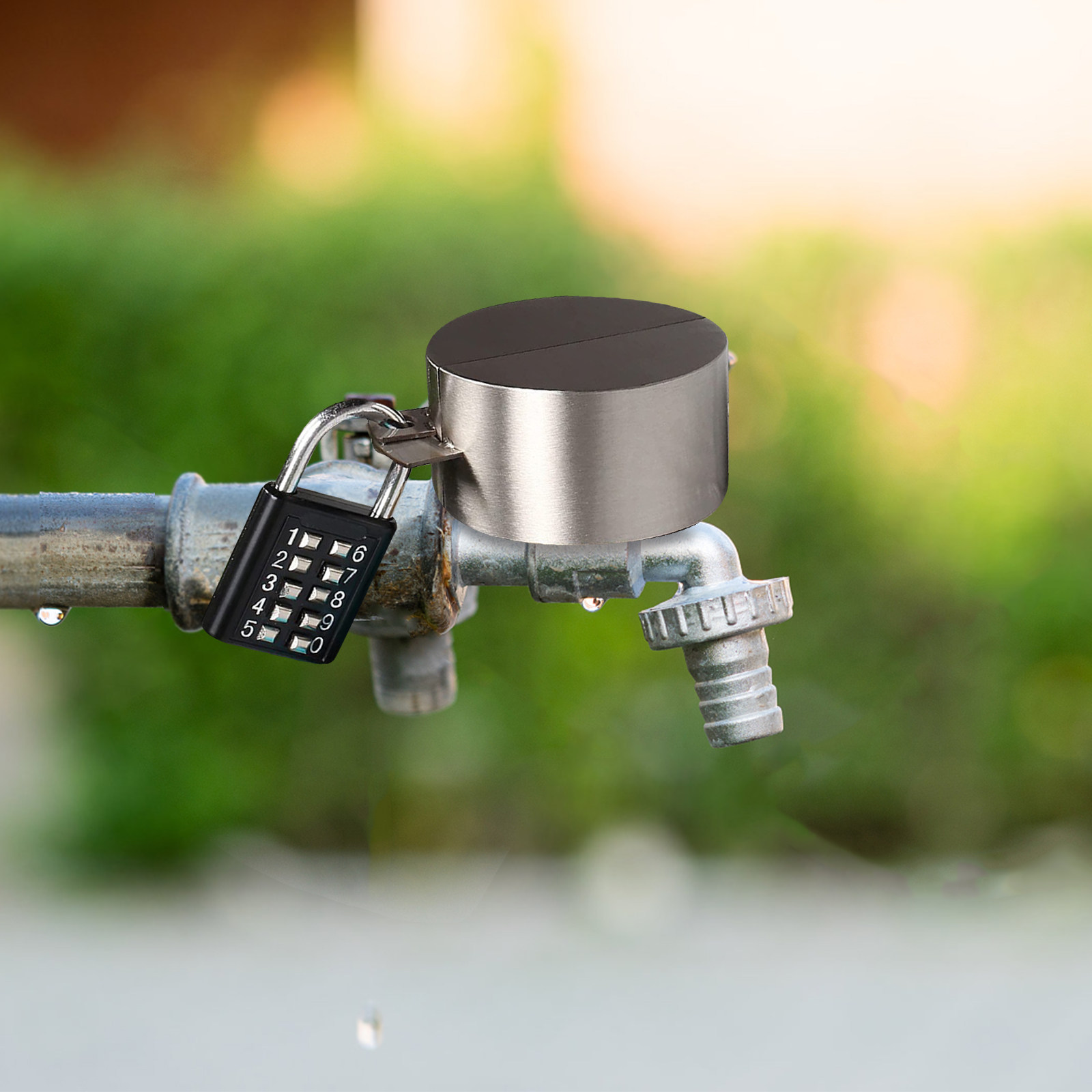 Gardening Tools Water - Faucet Combination Lock Outdoor Water Spigot