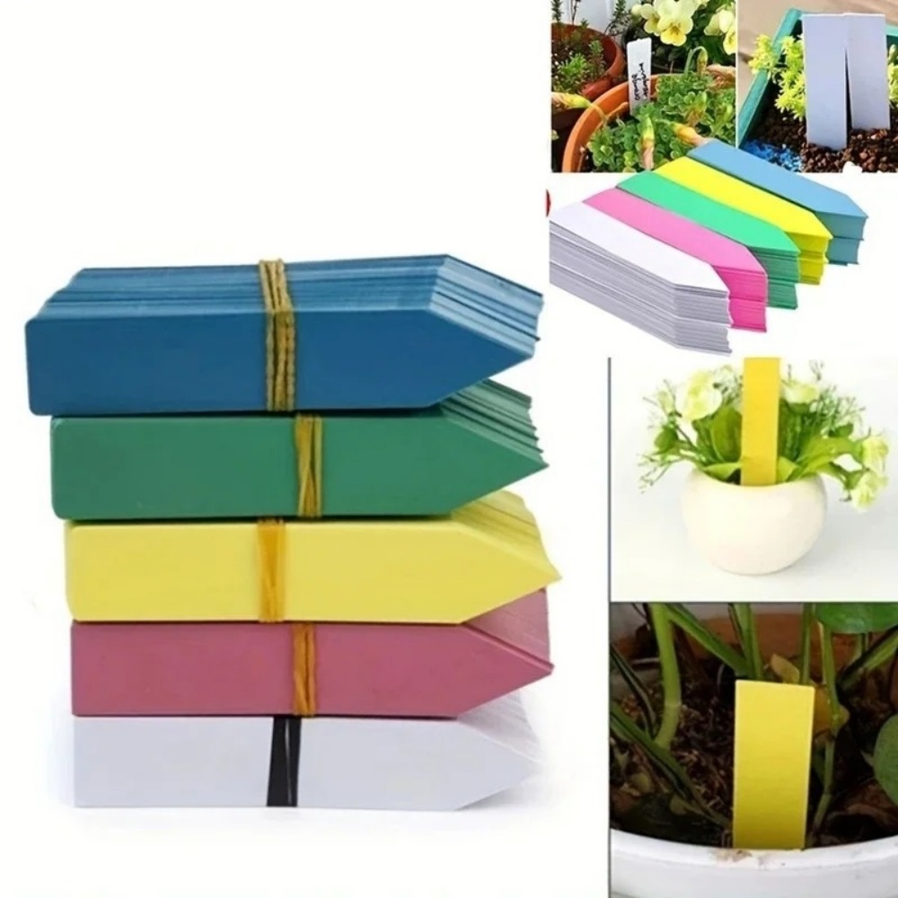 Garden Label Marker - 100PCS Garden Plant Labels Plant Waterproof