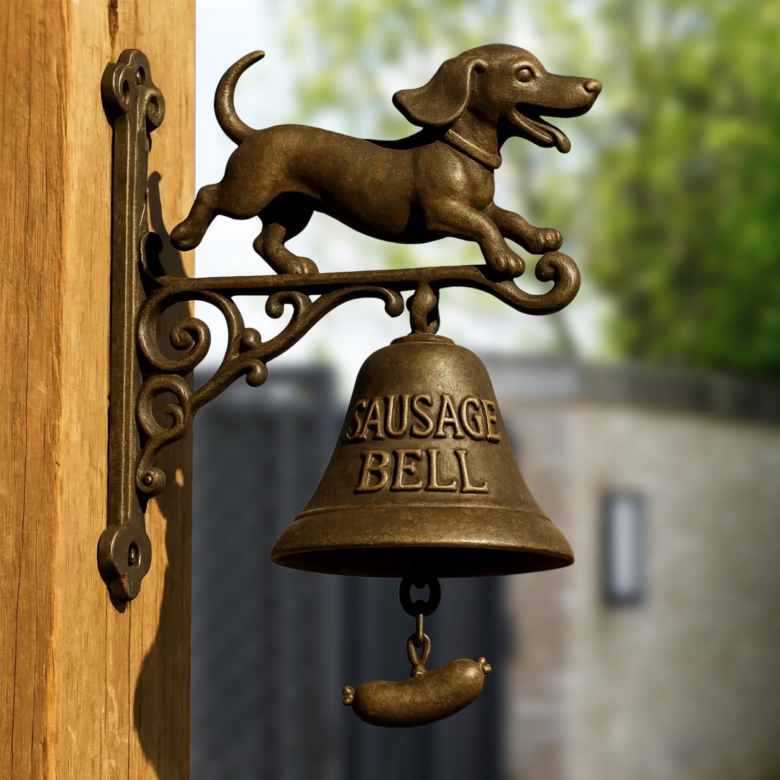 Gardening Tools Store - Chime Witch Dachshund Shape Outdoor Retro