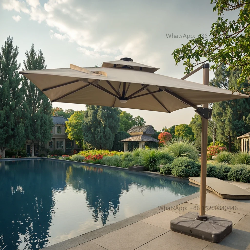 Gardening Tools Big - Customized Aluminum Outdoor Beach Parasols Sun