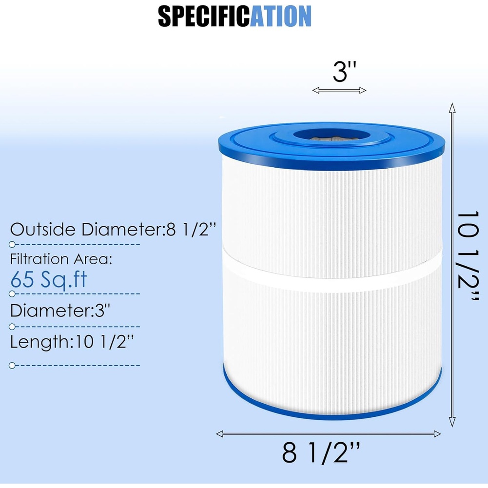 Gardening Tools Water - PWK65 Spa Filter Cartridge Replacement PET
