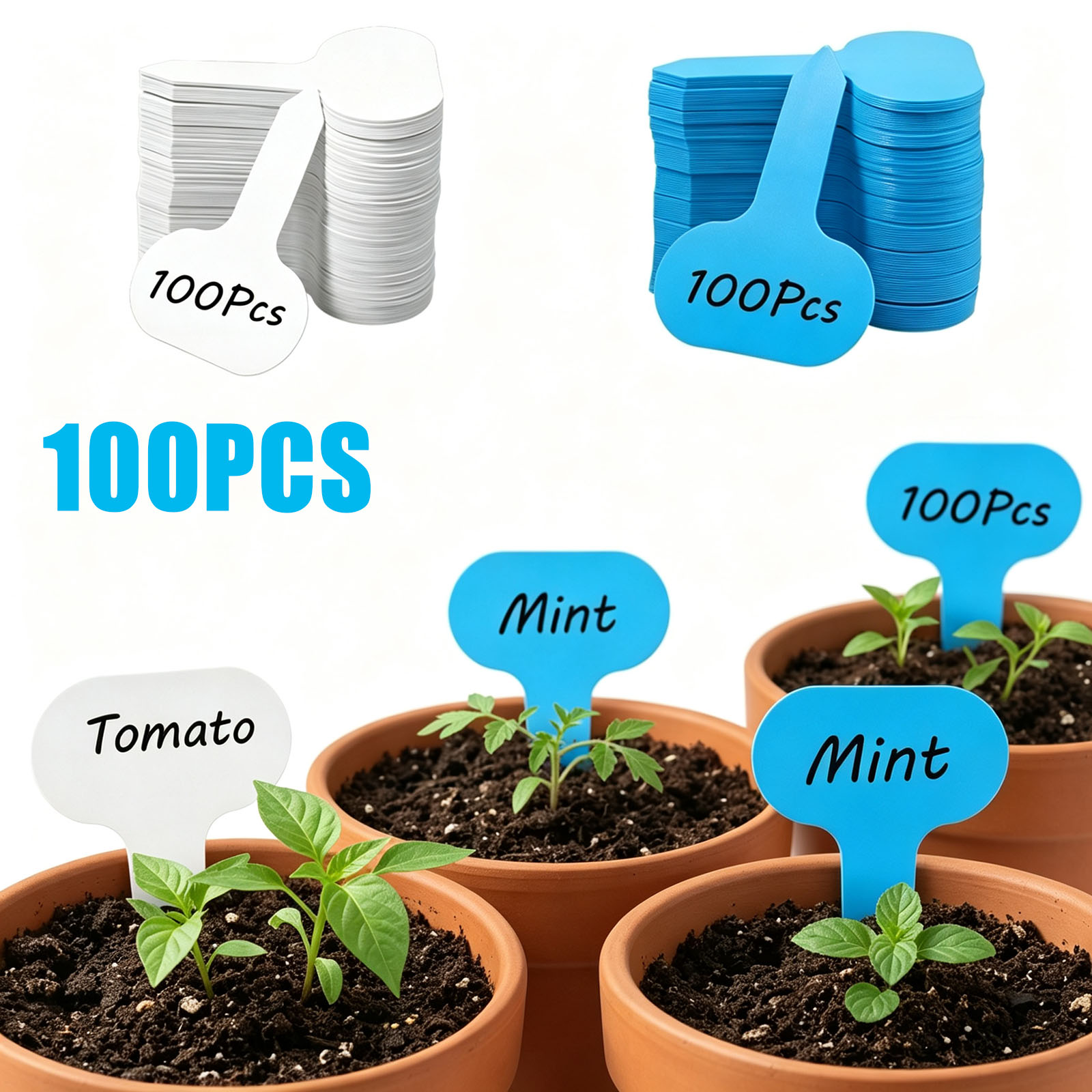 Garden Label Marker - 100PCS lant Labels Garden Marker Vegetable