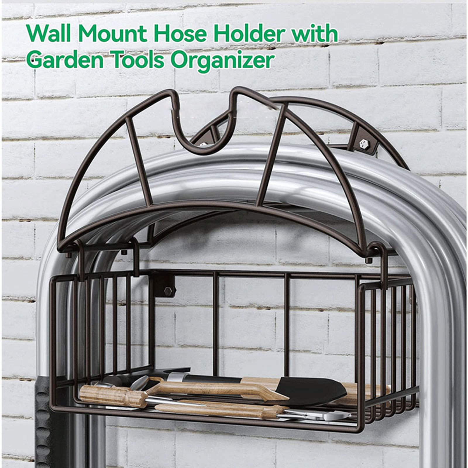 Gardening Tools Water - Wall Mount Garden Hose Holder with