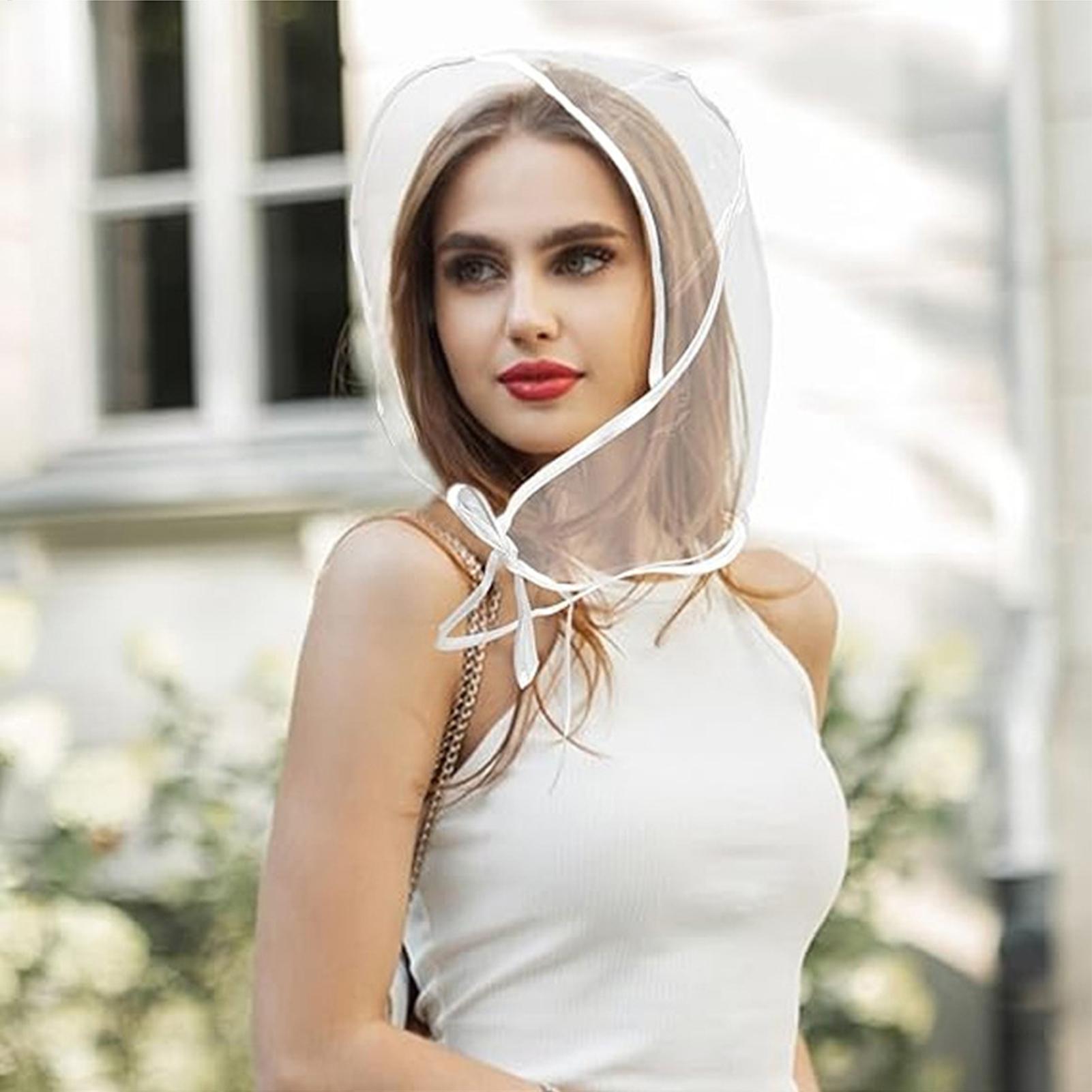 Reusable Transparent Rain Hat  - Gardening Tools Store review and price