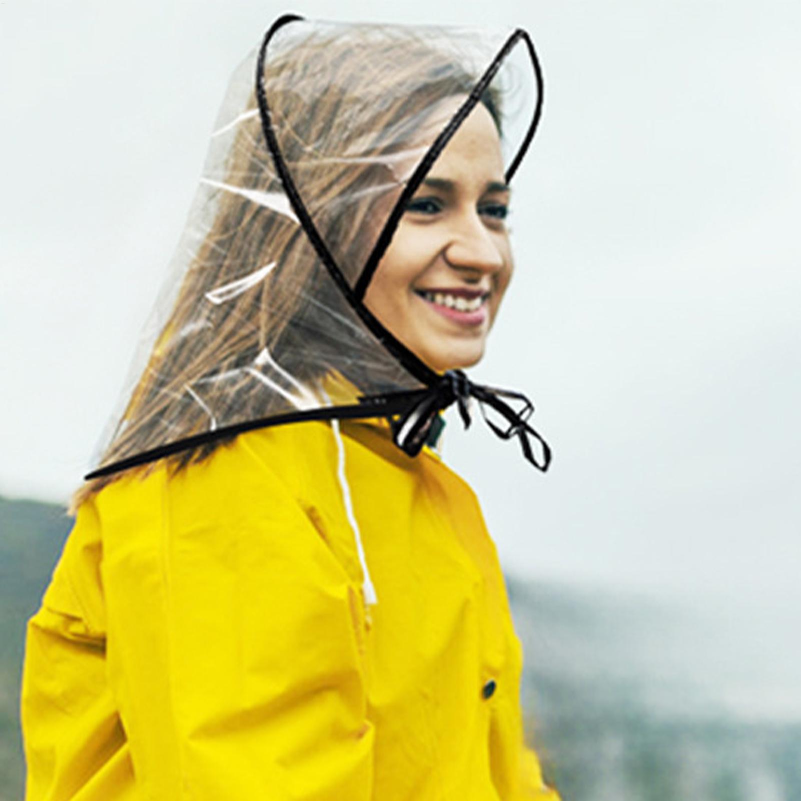 Reusable Transparent Rain Hat  - Gardening Tools Store review and price