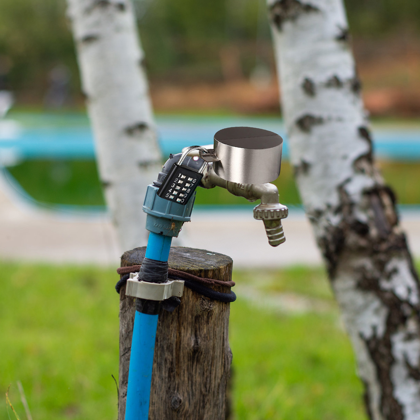 Faucet Combination Lock Outdoo - Gardening Tools Water review and price