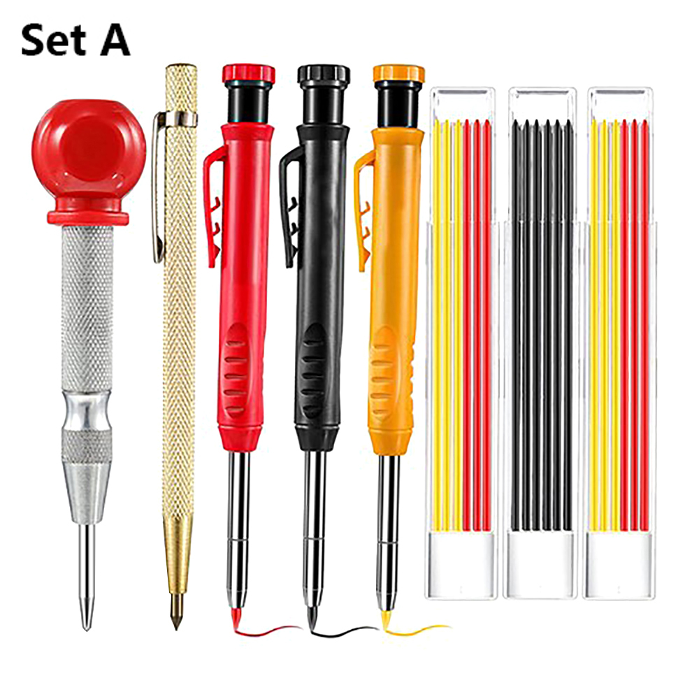 A/B/C/D Set Carpenter Pencils  - Gardening Tools B&M review and price
