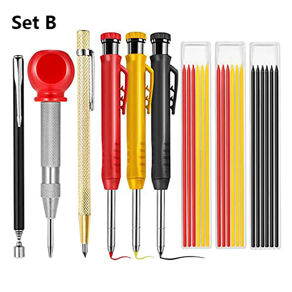 A/B/C/D Set Carpenter Pencils  - Gardening Tools B&M review and price