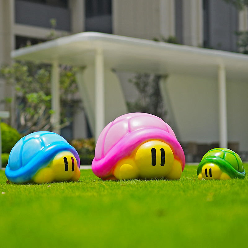 Cartoon turtle fiberglass scul - Gardening Tools Sketch review and price