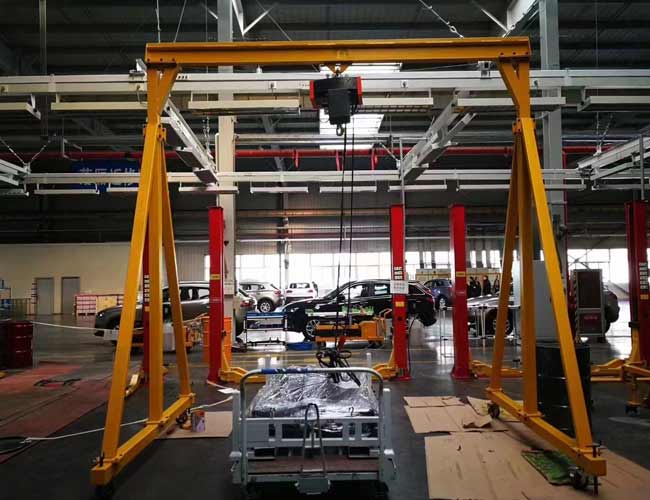 2t 3 Ton 5 Ton Mobile Gantry C - Gardening Tools Price review and price