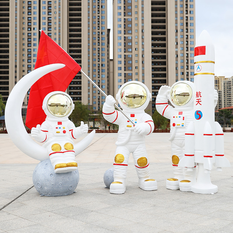Astronaut sculpture ornament o - Gardening Tools Sketch review and price