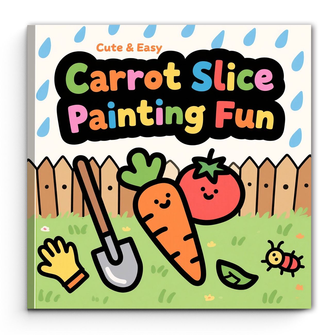 Kids Carrot Slice Garden Color - Gardening Tools Sketch review and price