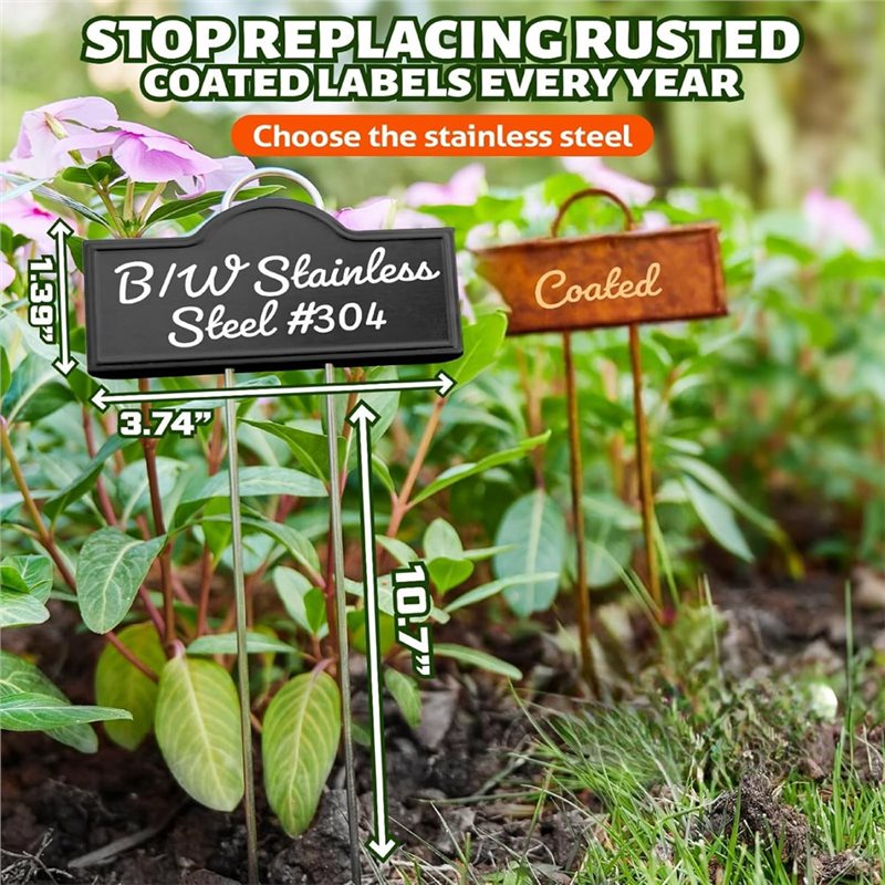 RANA Metal For Plants Labels S - Garden Label Marker review and price