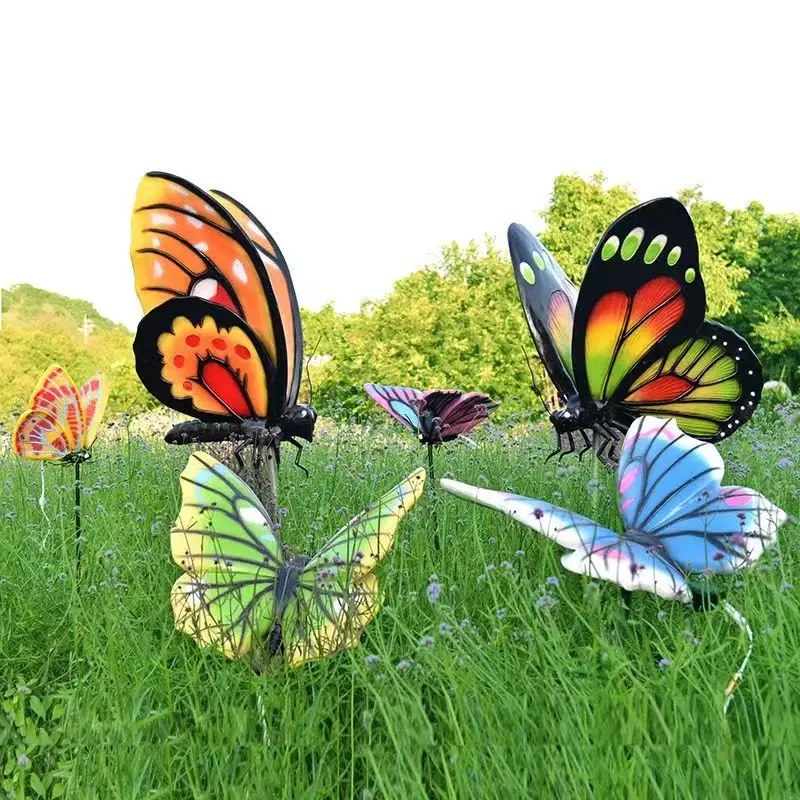 Outdoor butterfly sculpture si - Gardening Tools Sketch review and price