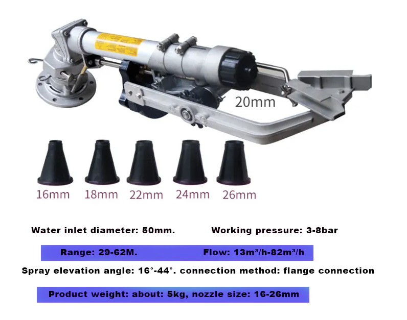 Sprinkler Gun Agriculture Irri - Gardening Tools Big review and price