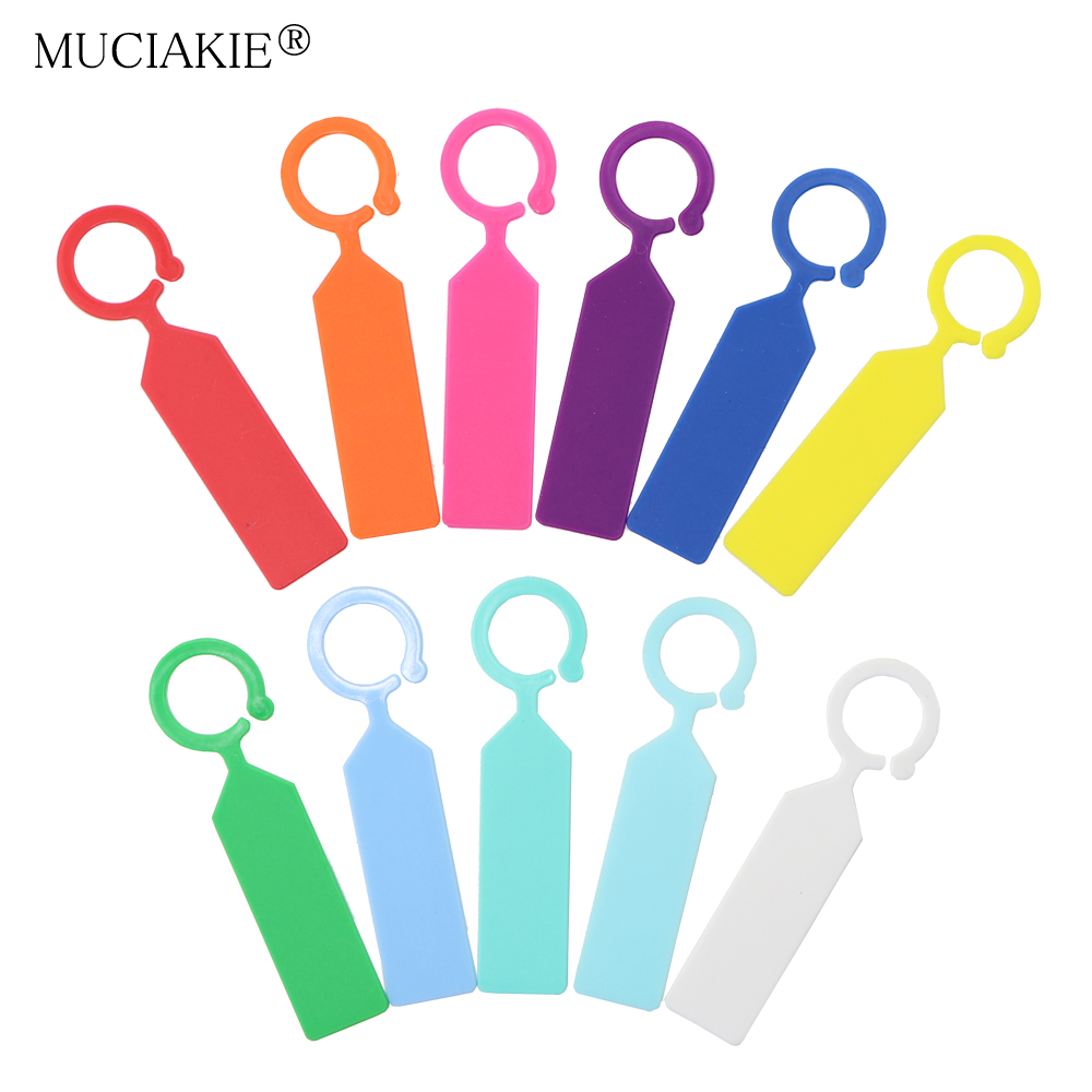 MUCIAKIE 50PCS Ring Plastic Ha - Garden Label Marker review and price