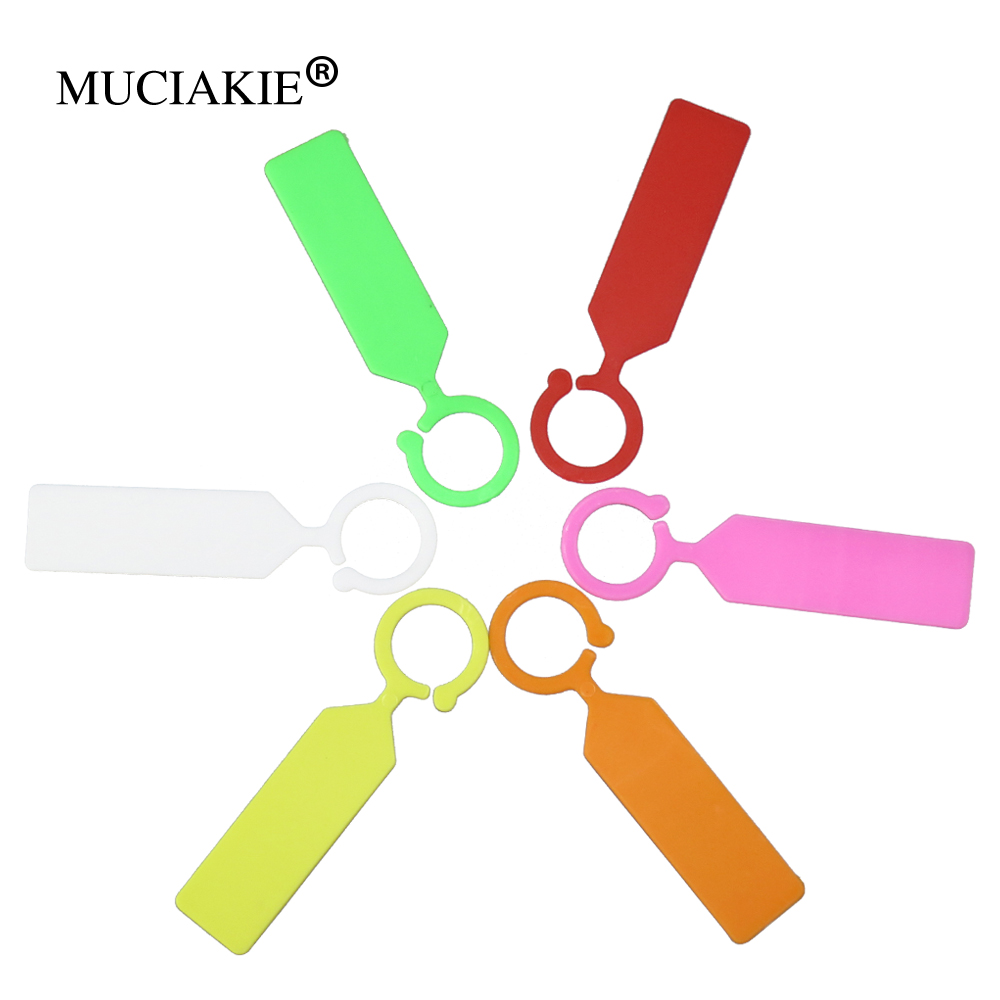 MUCIAKIE 50PCS Ring Plastic Ha - Garden Label Marker review and price