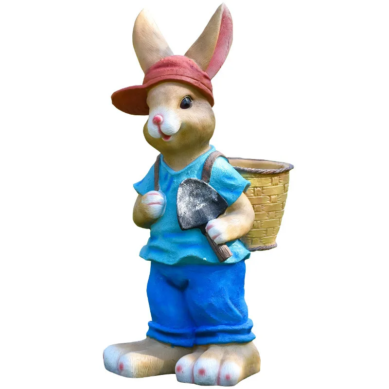 Cartoon rabbit flower pot tank - Gardening Tools Sketch review and price