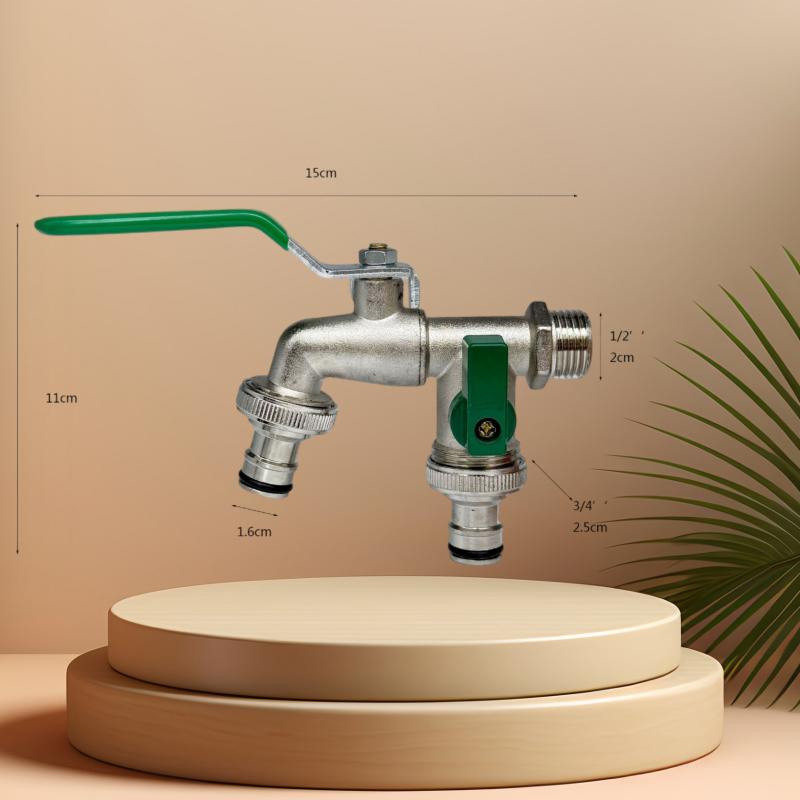 1Pcs Zinc Alloy Water Faucet 1 - Gardening Tools Water review and price