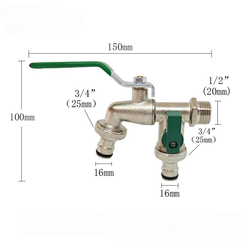 1Pcs Zinc Alloy Water Faucet 1 - Gardening Tools Water review and price