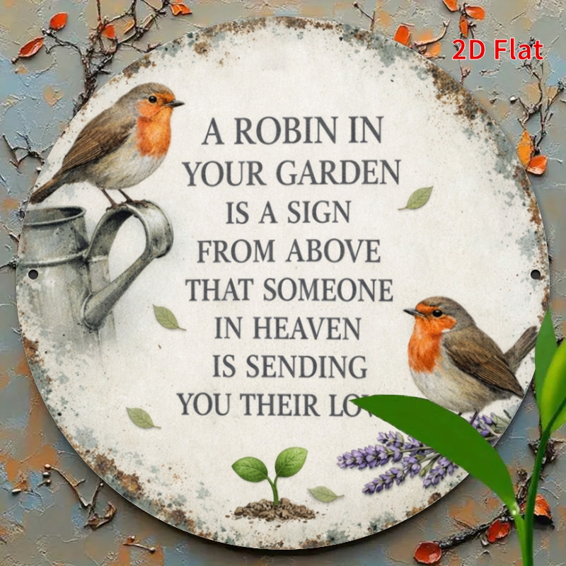 2D Flat 20x20cm Robin Garden M - Gardening Tools Store review and price