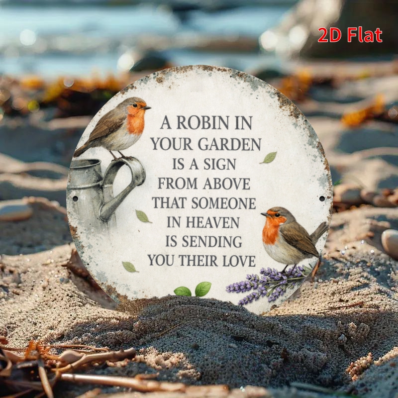 2D Flat 20x20cm Robin Garden M - Gardening Tools Store review and price