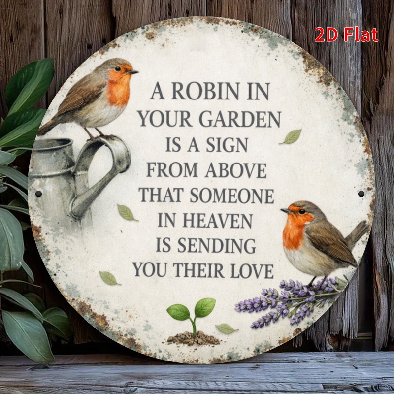 2D Flat 20x20cm Robin Garden M - Gardening Tools Store review and price