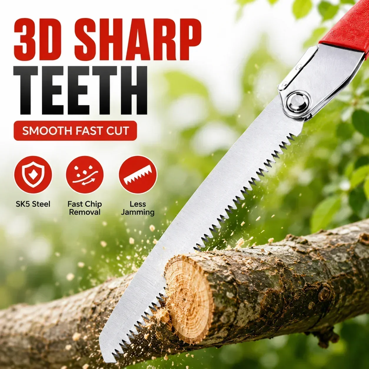 Folding Pruning Saw 210mm SK5  - Gardening Tools To Cut Branches review and price