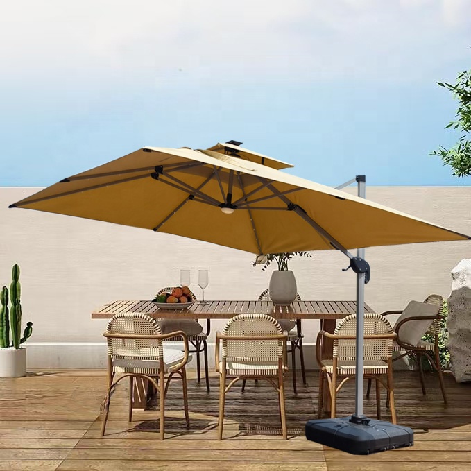L  Big Size Cantilever Parasol - Gardening Tools Big review and price