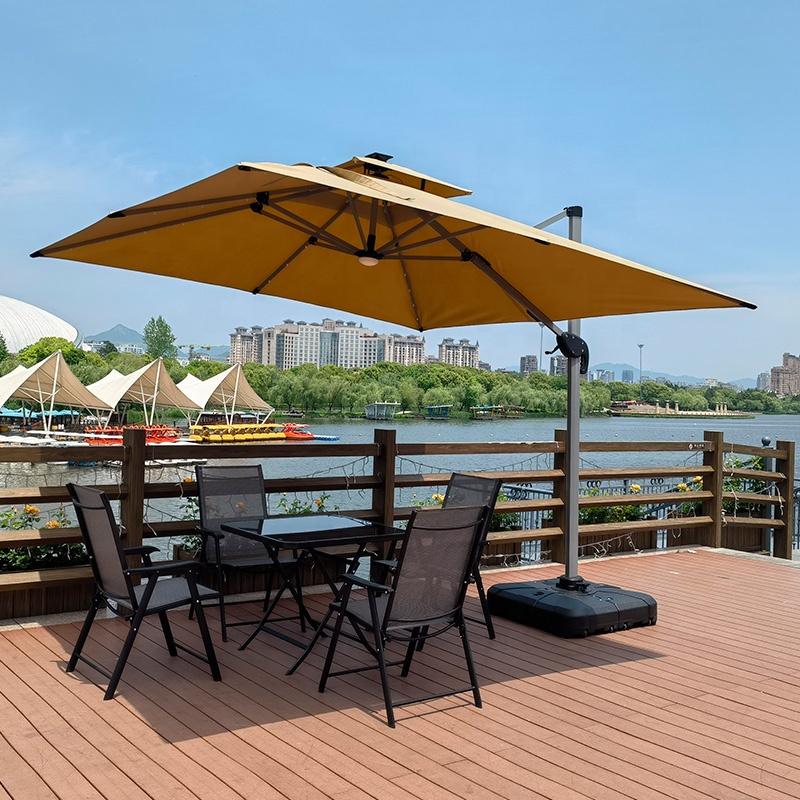 L  Big Size Cantilever Parasol - Gardening Tools Big review and price