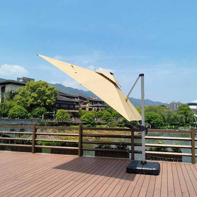 L  Big Size Cantilever Parasol - Gardening Tools Big review and price